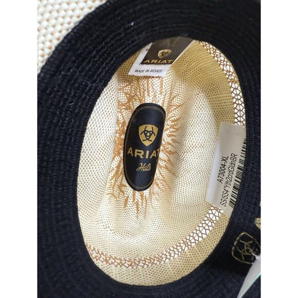 Ariat Youth Bangora Straw Cowboy Hat Golden Brown L main image 4